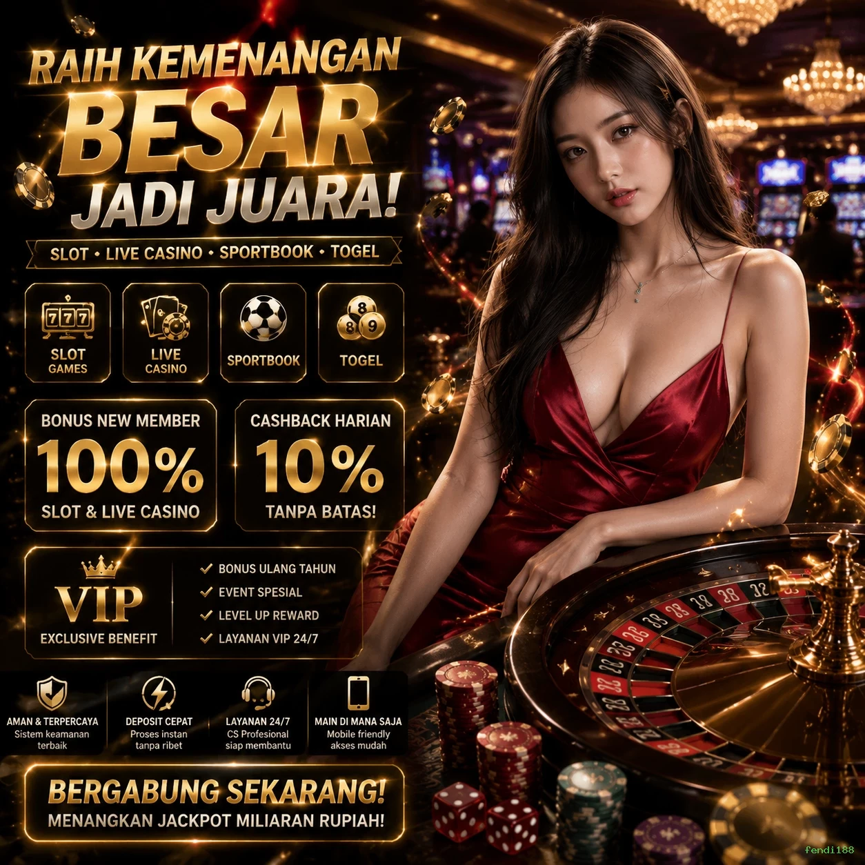 Cara Mendaftar dan Verifikasi Akun di fendi188